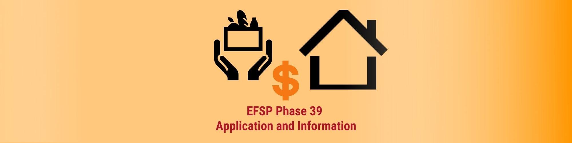 EFSP Phase 39 Application and Information