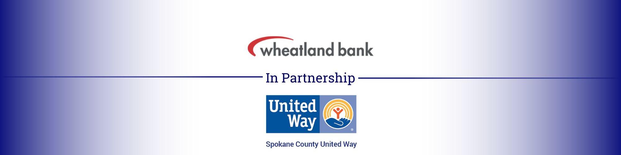 Wheatland Bank Logo and United Way Logo